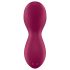 Satisfyer Exciterrr - obrotowy masażer łechtaczki z koralikami (czerwony)