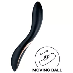   Satisfyer Rrrolling - wibrator punktu G z ruchomą kulką - czarny