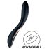 Satisfyer Rrrolling - ruchomy masażer punktu G (czarny)