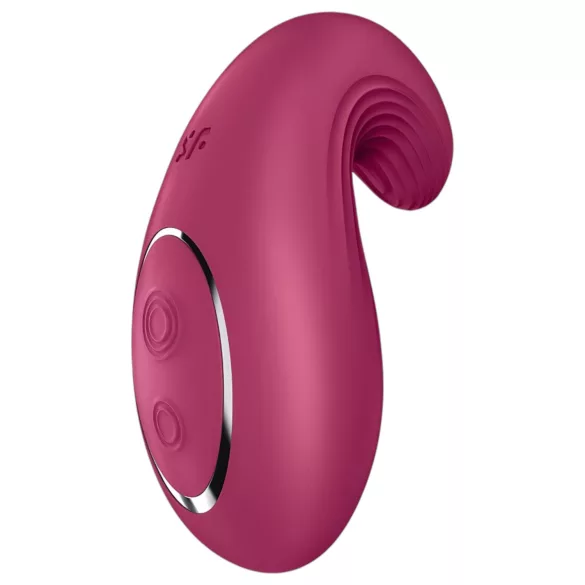 Satisfyer - wibrator łechtaczkowy akumulatorowy - czerwony