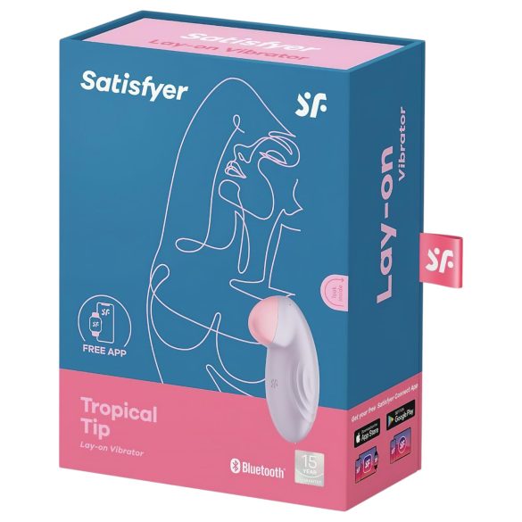 Satisfyer - wibrator do łechtaczki inteligentny - fioletowy