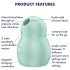 Satisfyer Pro To Go 1 - bezprzewodowy, powietrzny stymulator łechtaczki (miętowy)