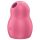 Satisfyer Pro To Go 1 - akumulatorowy stymulator łechtaczki falami powietrza (czerwony)