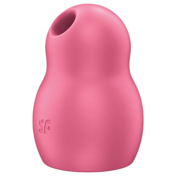 Satisfyer Pro To Go 1 - akumulatorowy stymulator łechtaczki falami powietrza (czerwony)