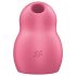 Satisfyer Pro To Go 1 - akumulatorowy stymulator łechtaczki falami powietrza (czerwony)