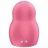 Satisfyer Pro To Go 1 - akumulatorowy stymulator łechtaczki falami powietrza (czerwony)