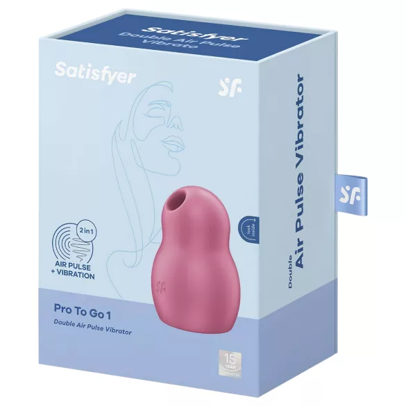 Satisfyer Pro To Go 1 - stymulator łechtaczki na powietrze - akumulator