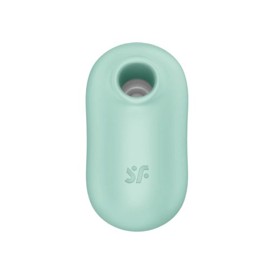 Satisfyer Pro To Go 2 - ładowalny stymulator łechtaczki z falami powietrza (miętowy)