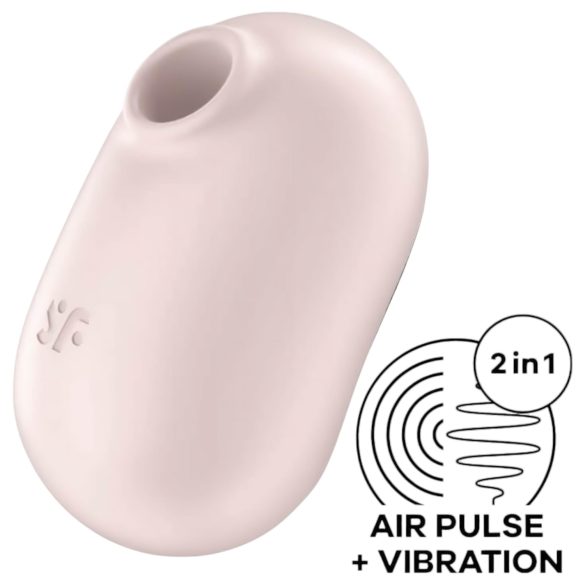 Satisfyer Pro To Go 2 - Stymulator łechtaczki z falami powietrza (beżowy)