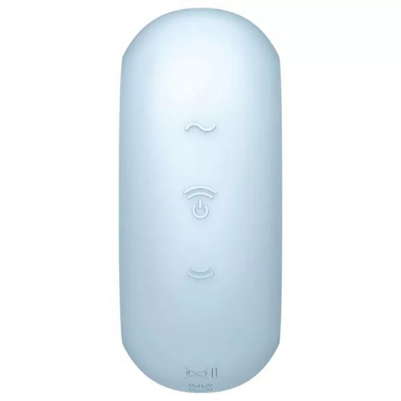 Satisfyer Pro To Go 3 - bezprzewodowy, falami powietrza stymulator łechtaczki (niebieski)