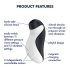 Satisfyer Orca - wodoodporny stymulator łechtaczki