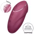Satisfyer - wibrator i stymulator łechtaczki 2w1 - czerwony