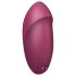 Satisfyer Tap & Climax 1 - 2w1 wibrator i stymulator łechtaczki (czerwony)