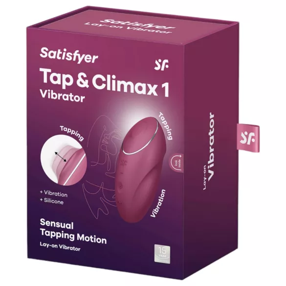 Satisfyer - wibrator i stymulator łechtaczki 2w1 - czerwony