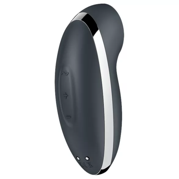 Satisfyer - wibrator do łechtaczki 2w1 - szary
