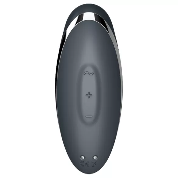 Satisfyer - wibrator do łechtaczki 2w1 - szary