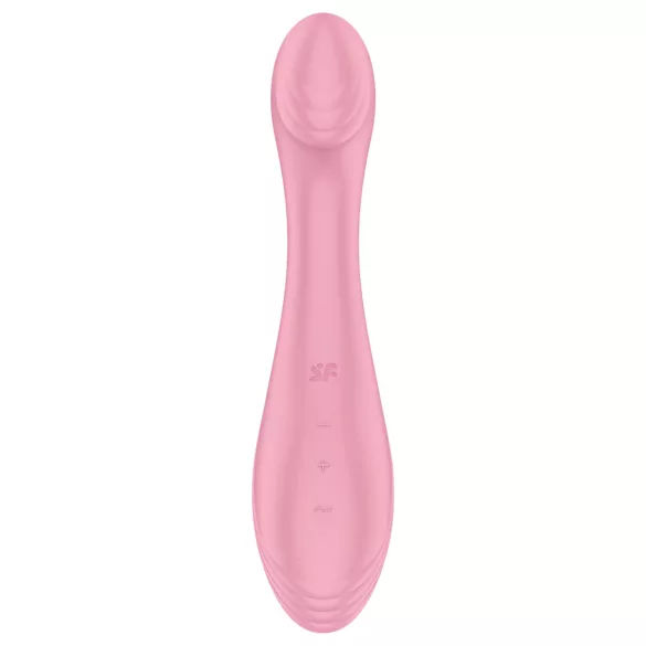 Satisfyer G-Force - wibrator do punktu G - wodoodporny, akumulator, różowy
