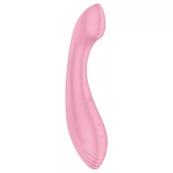 Satisfyer G-Force - wibrator do punktu G - wodoodporny, akumulator, różowy