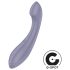 Satisfyer G-Force - wodoodporny wibrator do punktu G, akumulatorowy (fioletowy)
