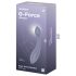Satisfyer G-Force - wodoodporny wibrator do punktu G, akumulatorowy (fioletowy)