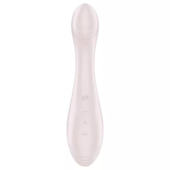 Satisfyer G-Force - wibrator do punktu G - wodoodporny, akumulatorowy - beżowy