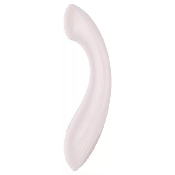 Satisfyer G-Force - wibrator do punktu G - wodoodporny, akumulatorowy - beżowy