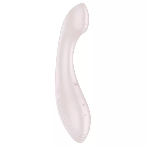 Satisfyer G-Force - wibrator do punktu G - wodoodporny, akumulatorowy - beżowy