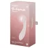 Satisfyer G-Force - wibrator do punktu G - wodoodporny, akumulatorowy - beżowy