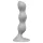 Satisfyer Triple Ball-R - dilda z koralikami - szary