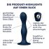 Satisfyer Double Ball-R - dilda z obciążeniem (niebieski)