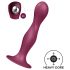 Satisfyer Double Ball-R - przyssawkowy obciążony dildo (czerwony)