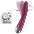 Satisfyer Spinning Vibe 1 - obrotowy masażer punktu G (czerwony)