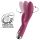 Satisfyer Spinning Rabbit 1 - obrotowy wibrator z uchwytem łechtaczkowym (czerwony)