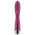 Satisfyer Spinning Rabbit 1 - obrotowy wibrator z uchwytem łechtaczkowym (czerwony)
