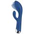 Satisfyer Spinning Rabbit 1 - wibrator z obracającym się króliczkiem (niebieski)