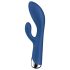 Satisfyer Spinning Rabbit 1 - wibrator z obracającym się króliczkiem (niebieski)