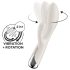 Satisfyer Spinning Rabbit 1 - wirujący wibrator z uszkiem (beżowy)