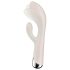 Satisfyer Spinning Rabbit 1 - wirujący wibrator z uszkiem (beżowy)