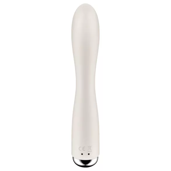 Satisfyer Spinning Rabbit 1 - wibrator z obrotowym ramieniem łechtaczkowym (beżowy)