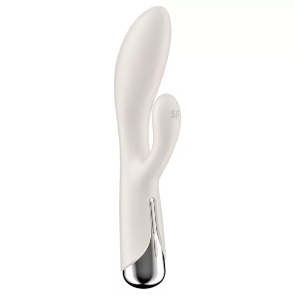 Satisfyer Spinning Rabbit 1 - wibrator z obrotowym ramieniem łechtaczkowym (beżowy)