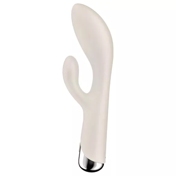 Satisfyer Spinning Rabbit 1 - wibrator z obrotowym ramieniem łechtaczkowym (beżowy)