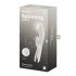 Satisfyer Spinning Rabbit 1 - wirujący wibrator z uszkiem (beżowy)