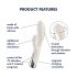Satisfyer Spinning Rabbit 1 - wirujący wibrator z uszkiem (beżowy)