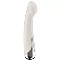   Satisfyer - wibrator rotacyjny do punktu G - obracająca się głowica - beżowy