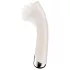 Satisfyer - wibrator rotacyjny do punktu G - obracająca się głowica - beżowy