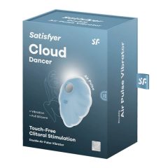   Satisfyer Cloud Dancer - ładowalny powietrzny stymulator łechtaczki (niebieski)