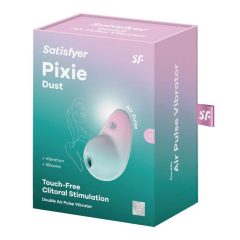   Satisfyer Pixie Dust - ładowalny stymulator łechtaczki z falami powietrza (miętowo-różowy)