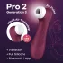Satisfyer Pro 2 Gen3 - stymulator łechtaczki z falami powietrza sterowany aplikacją (czerwony)