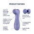 Satisfyer Pro 2 Gen3 - inteligentny stymulator łechtaczki (fioletowy)