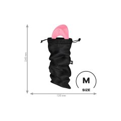  Satisfyer Treasure Bag M - torba do przechowywania zabawek erotycznych - średnia (czarna)